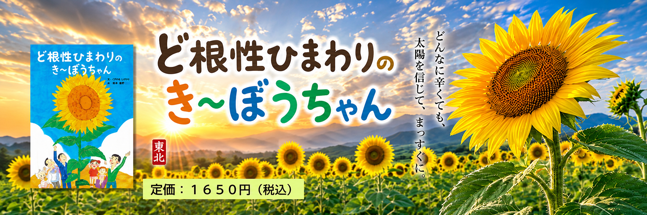 ど根性ひまわりのき～ぼうちゃん
