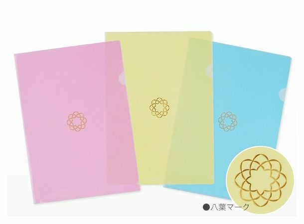 クリアファイル 八葉(3枚入) | 金剛堂オンラインストア