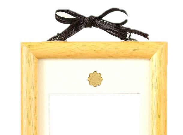 短冊額 木製 八葉マーク入 | 金剛堂オンラインストア