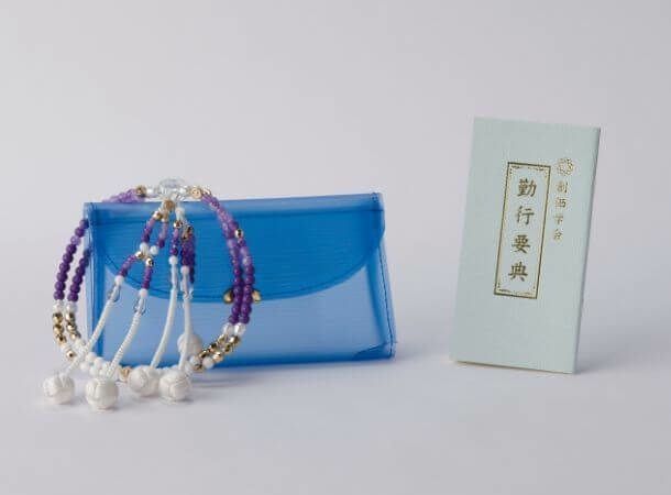 念珠セット S(女性向き) PVC ピンク | 金剛堂オンラインストア
