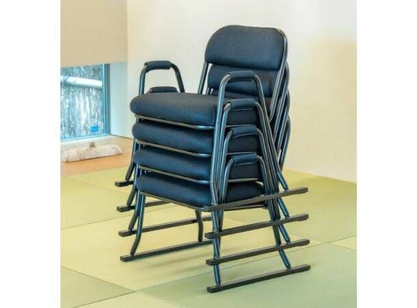 唱題用イス スタッキングチェアⅡ ひじ付き | 金剛堂オンラインストア