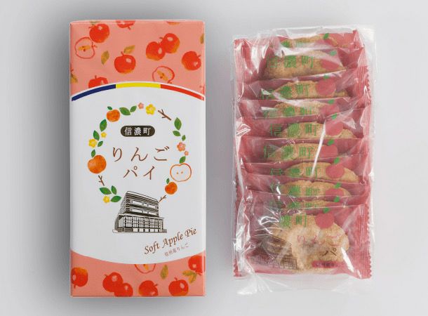 林檎パイページ お菓子 信濃町りんごパイ・10個入 | 金剛堂オンラインストア