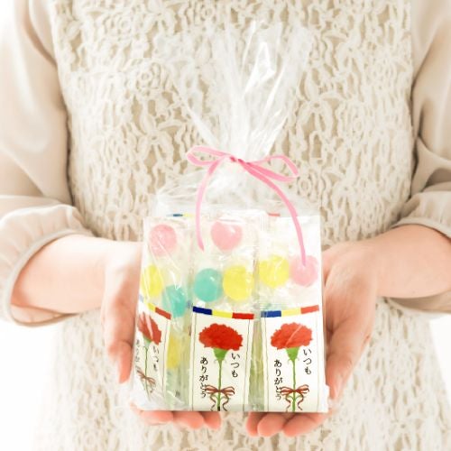  金剛堂_"ありがとう"三色あめ 10個セット-2