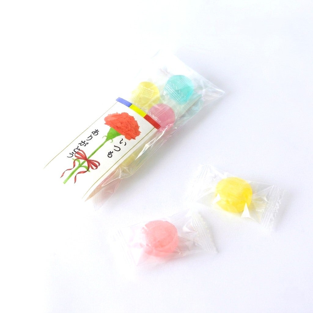 金剛堂_"ありがとう"三色あめ 10個セット-image